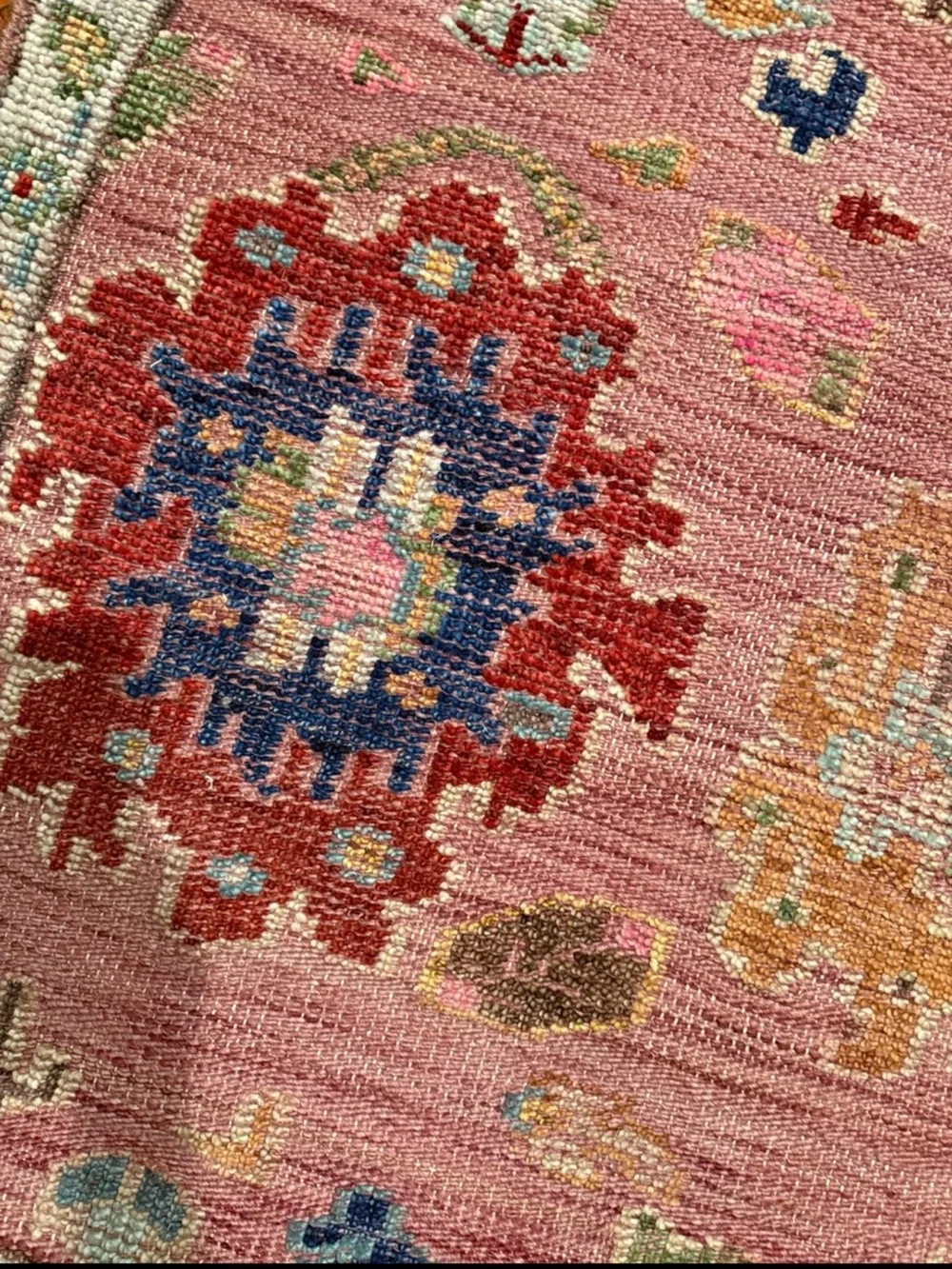 Anthropologie Perry Wool Hand-Knotted Persian-Inspired Rug 3 x 5